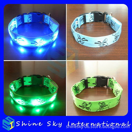 Economic Cheapest Flashing Led Dog Pet Collar